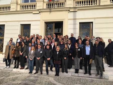 Reunión en Niza do proxecto europeo Tropaverde, liderado por Santiago
